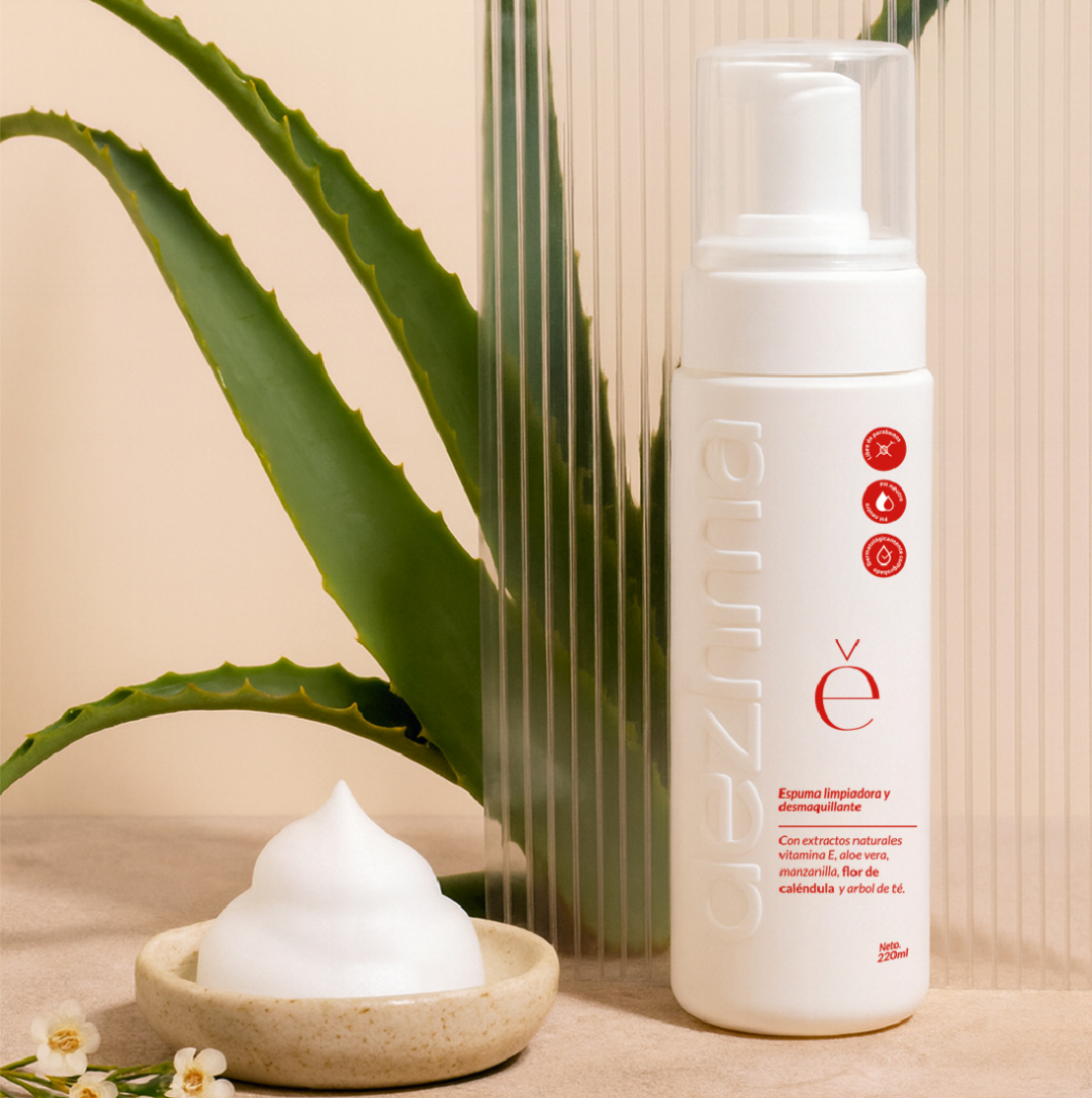 Espuma facial 220ml.